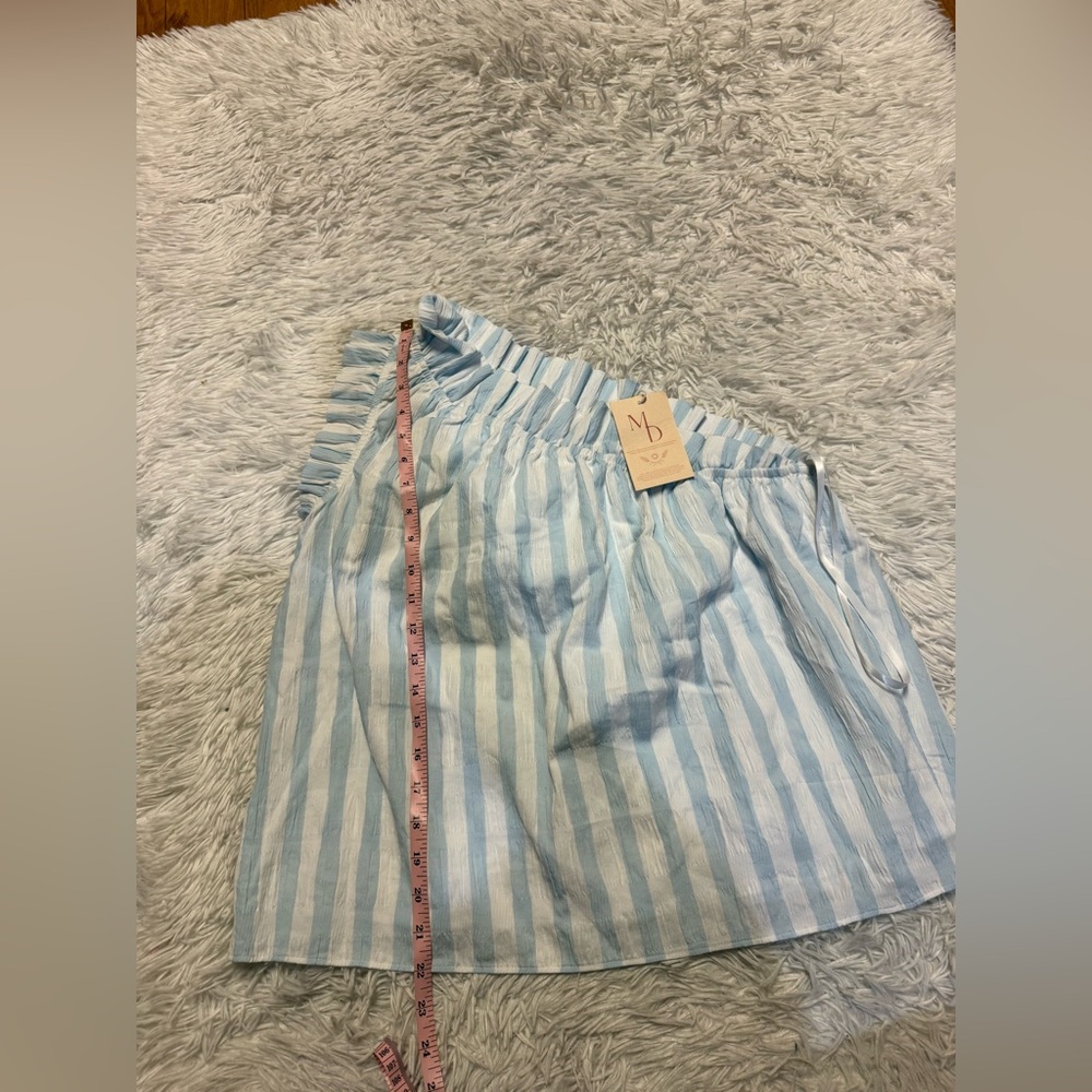 Mason's Daughter Asymmetrical Ruffled Top - Picture 7 of 13